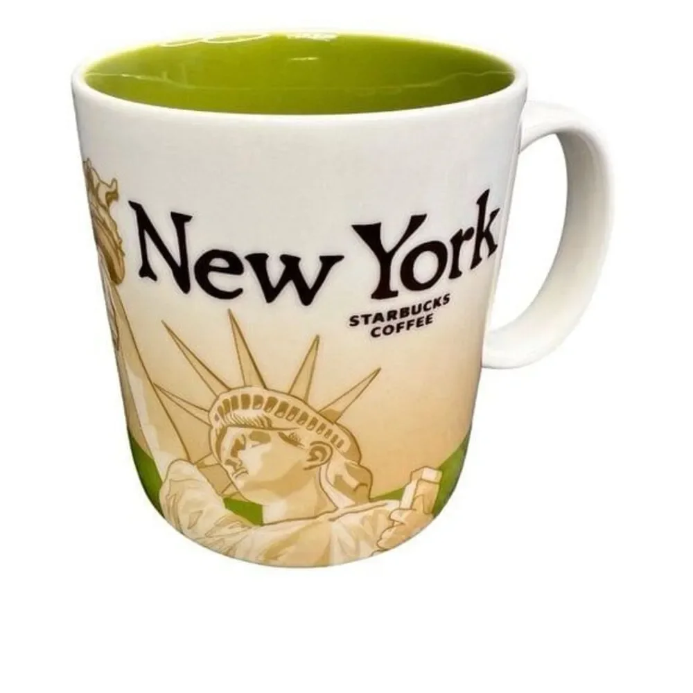 NWOT Starbucks 2010 Collector's Series Global Icon New York Ceramic Mug 16oz